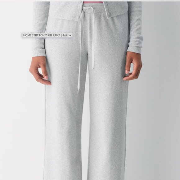 ARITZIA HomeStretch™ Rib Pant Heather Chrome Small - Picture 1 of 14